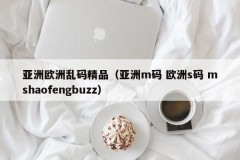 亚洲欧洲乱码精品（亚洲m码 欧洲s码 mshaofengbuzz）
